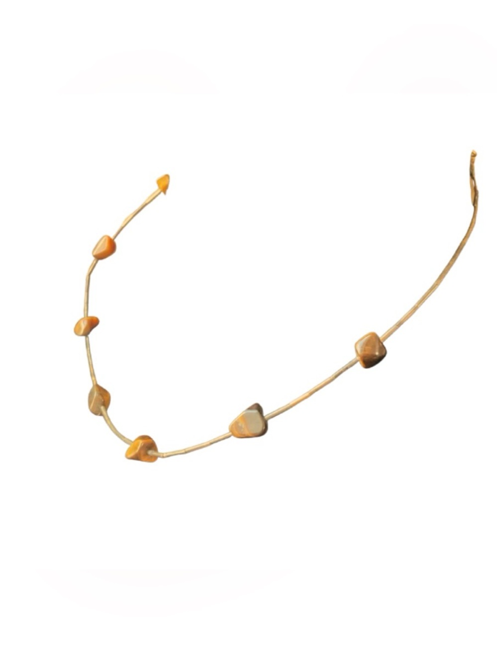 Vintage Liquid Silver and Tiger Eye